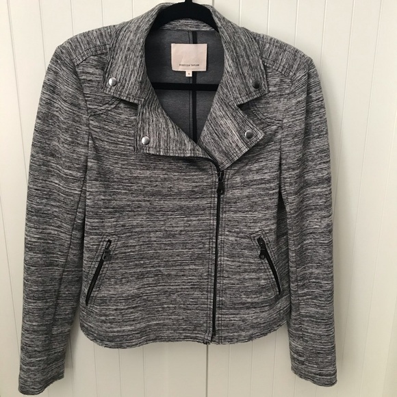 Rebecca Taylor Moto Jacket | Size 10 - Picture 1 of 8